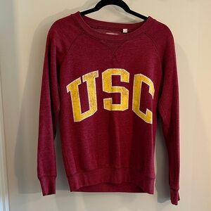 USC women’s college sweatshirt